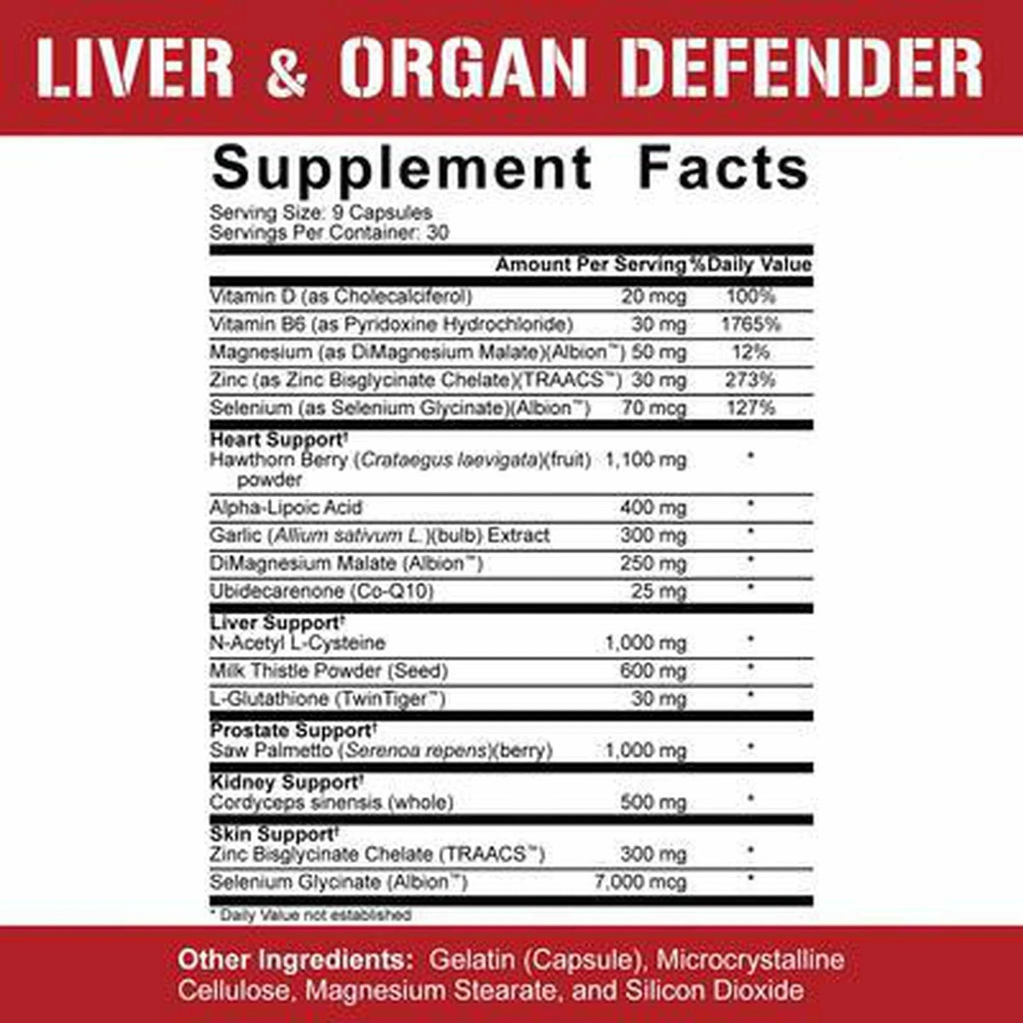 5% Nutrition Liver And Organ Defender