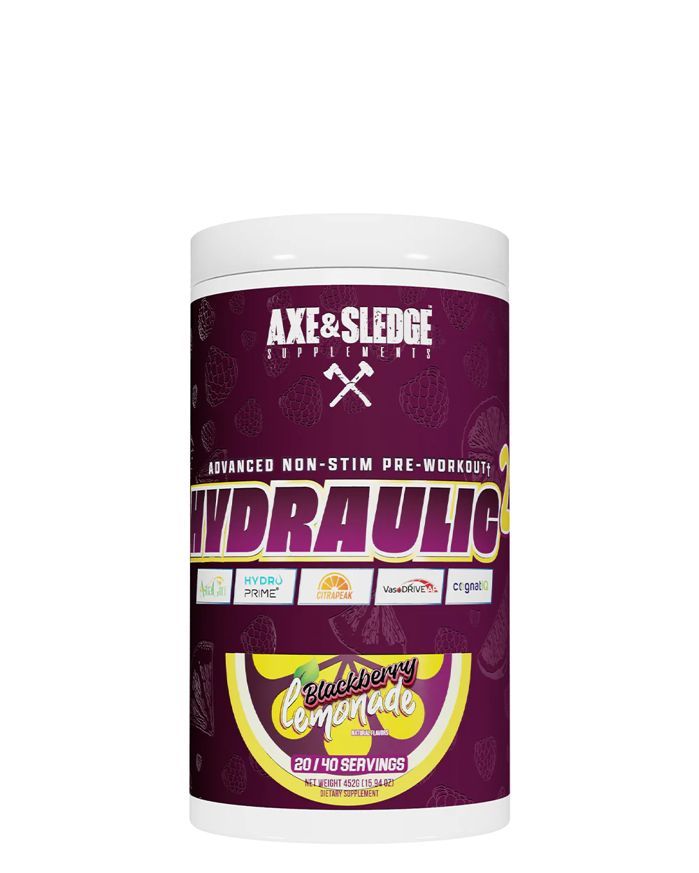 AXE & SLEDGE HYDRAULIC V2 // NON-STIM PRE-WORKOUT