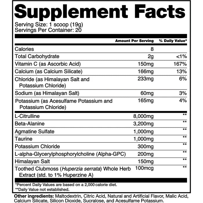 Alchemy Labs Pump 101