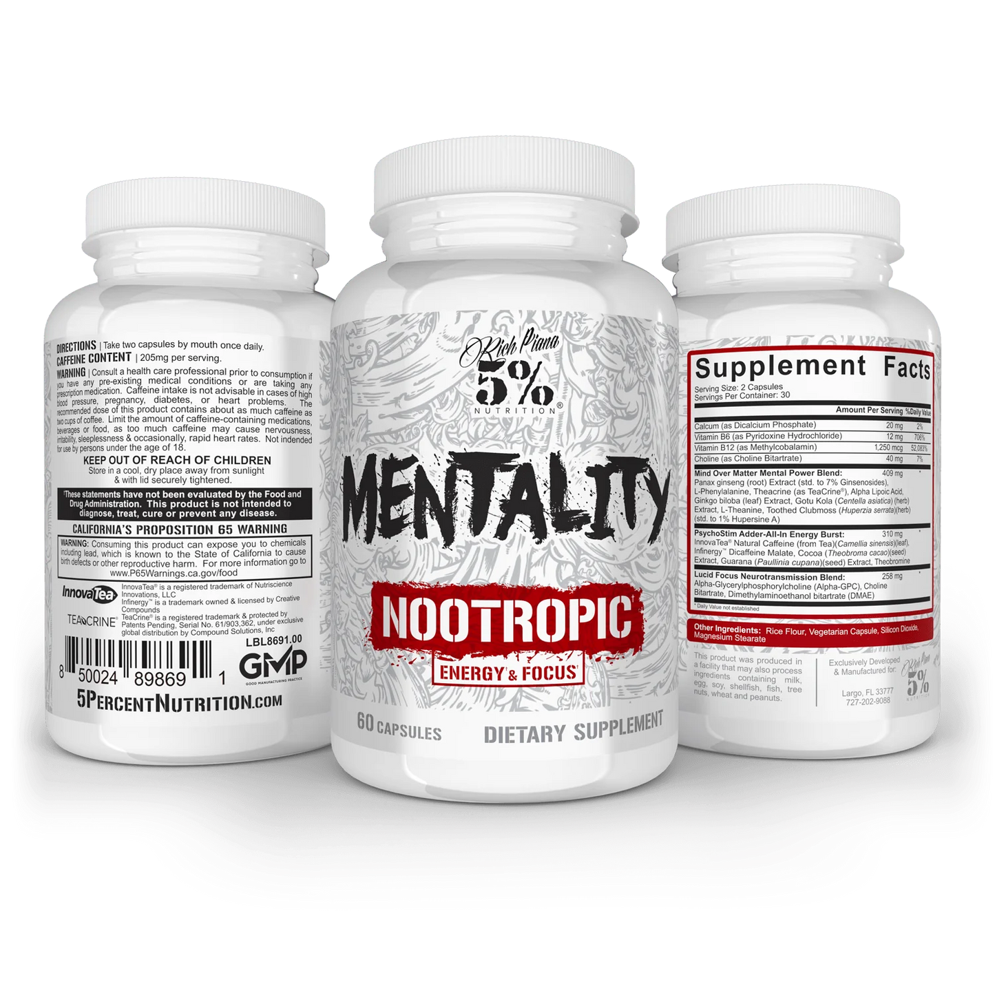 5% Nutrition Mentality Nootropic