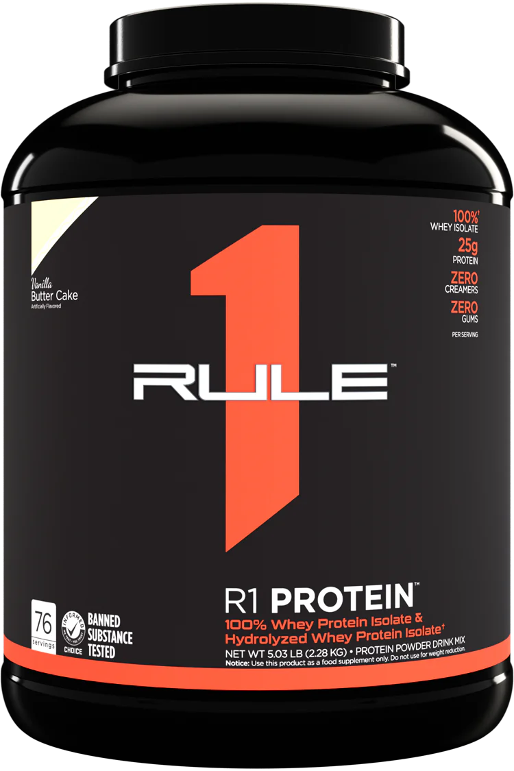 R1 Protein Whey Isolate/Hydrolysate 5LB