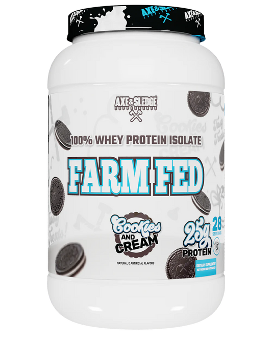 AXE & SLEDGE FARM FED // Grass-Fed Whey Protein Isolate