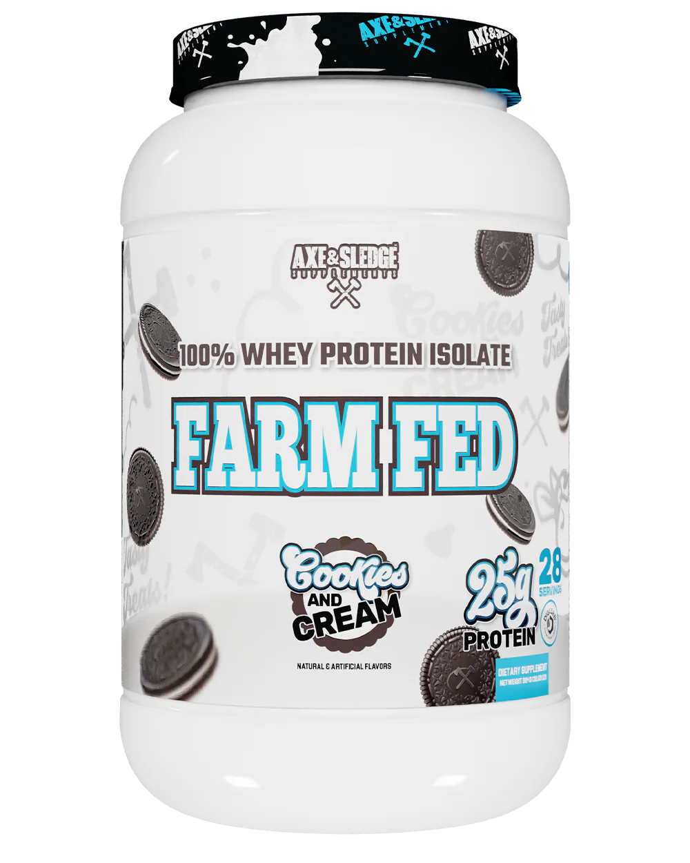 AXE & SLEDGE FARM FED // Grass-Fed Whey Protein Isolate